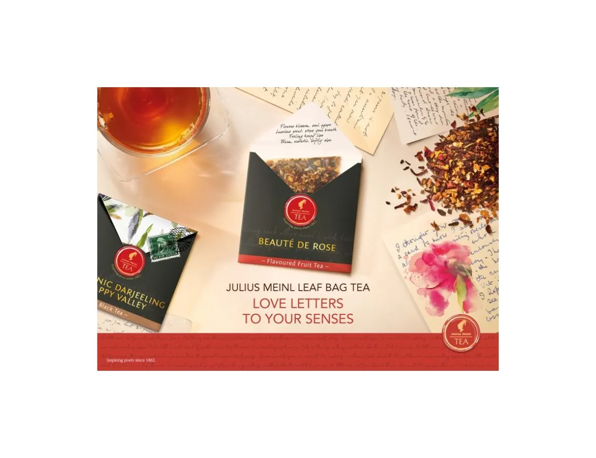 Julius Meinl Bio Tee|Leaf Bags>Bio Darjeeling Happy Valley - 20 Premium Leafbag Teebeutel