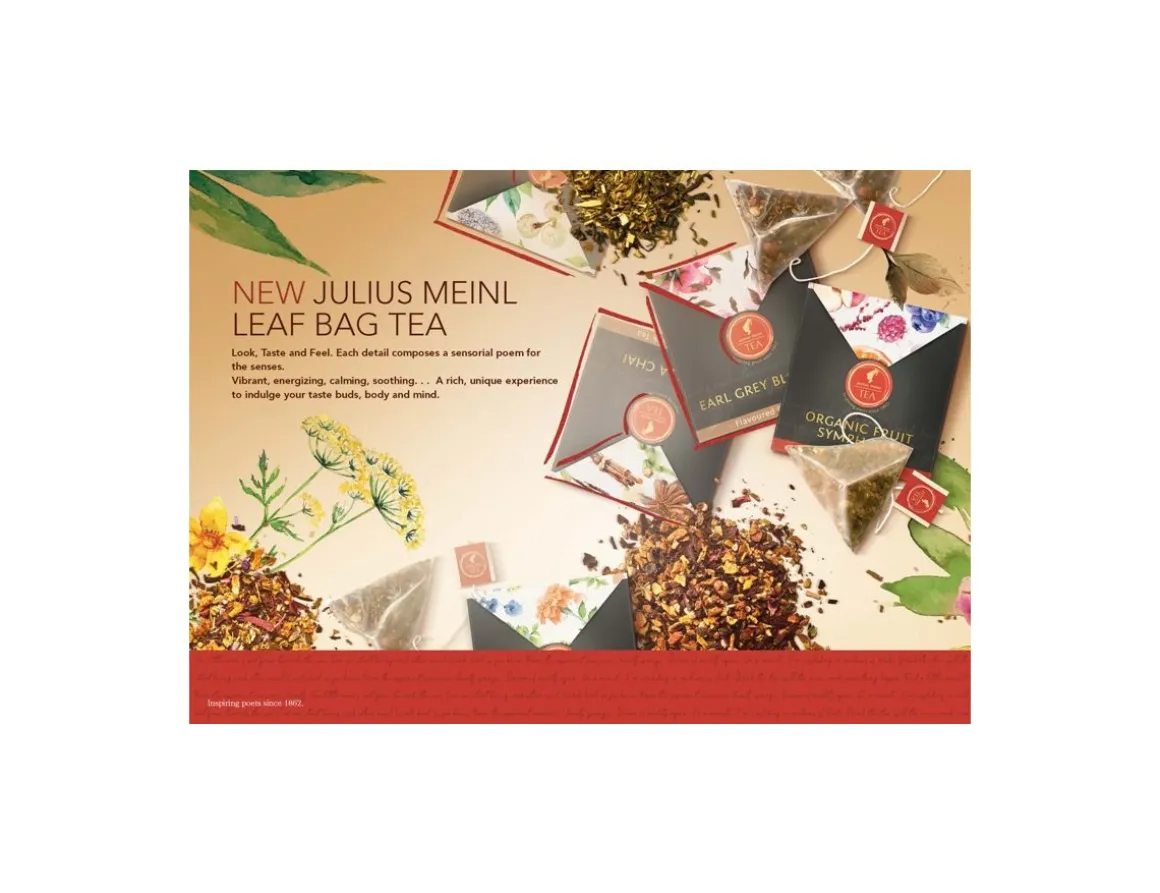 Julius Meinl Leaf Bags>Bio Erfrischende Minze - 20 Teebeutel