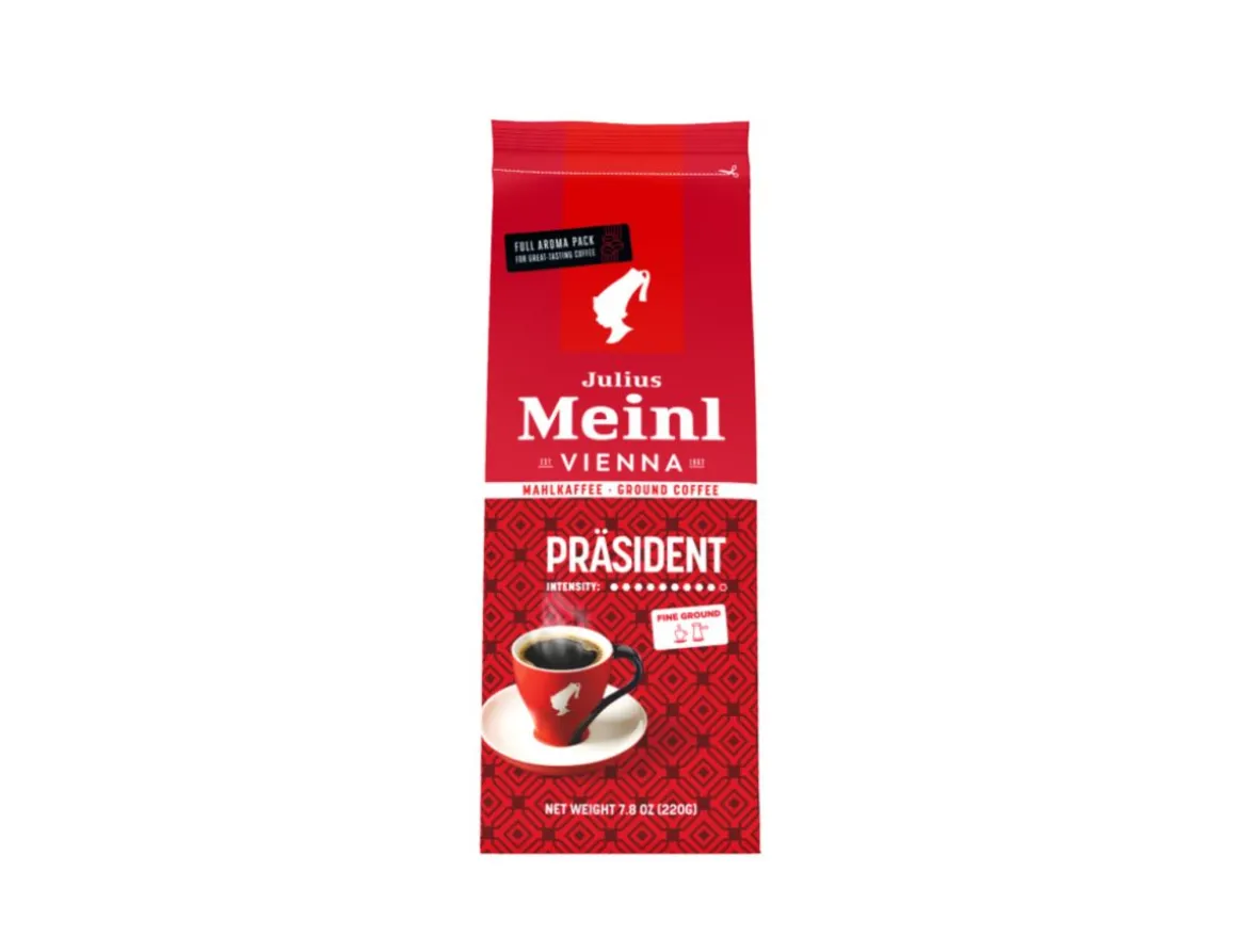 Julius Meinl French Press|Beliebte Kaffees>Präsident - gemahlen 220g